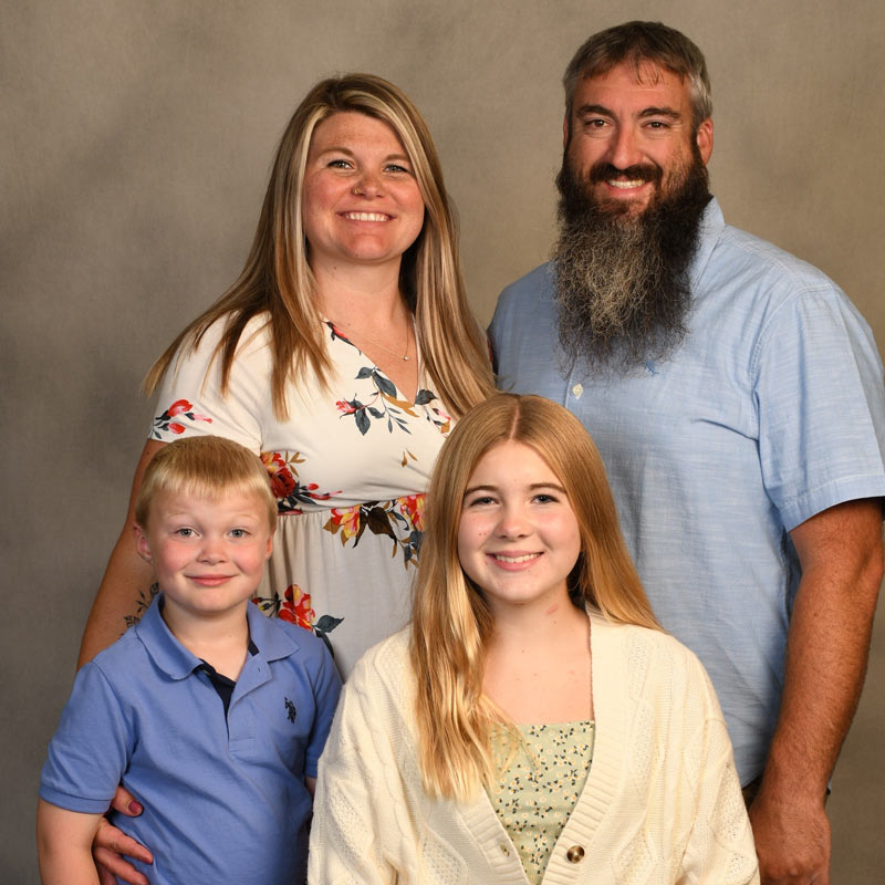 Family photo of Fraser Family